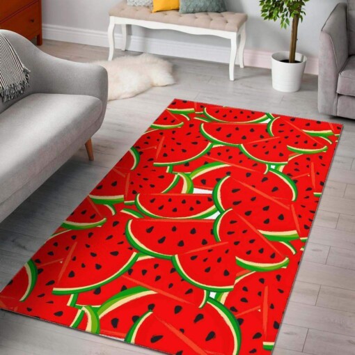 Cute Watermelon Pieces Limited Edition Rug