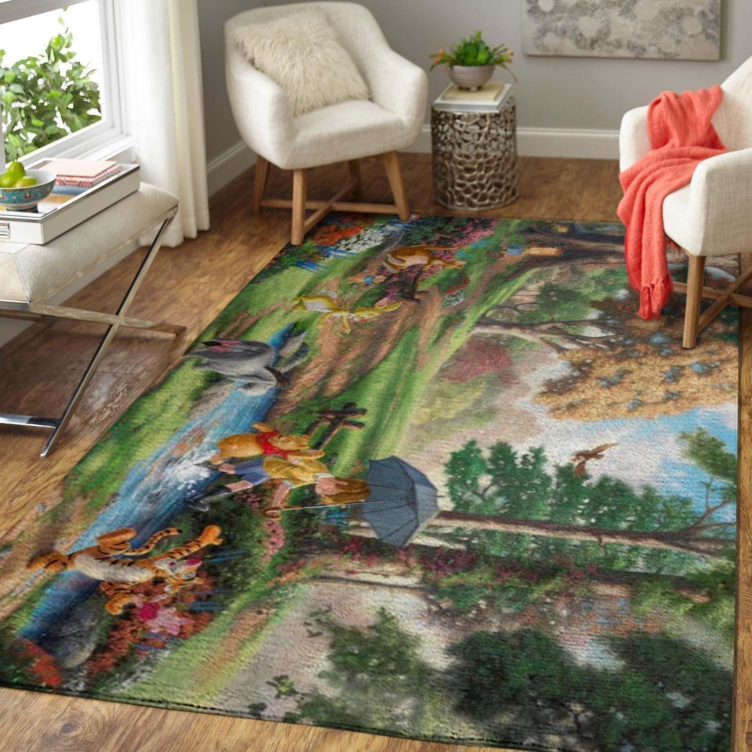 Cute Winnie The Pooh Area Rug