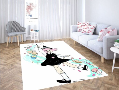 Cutest Character Cartoon Network Living Room Modern Carpet Rug