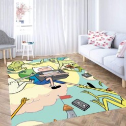 Cutest Finn Adventure Time Carpet Rug