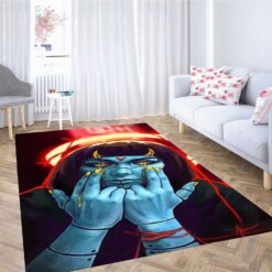 Cyberpunk Art Angel Carpet Rug