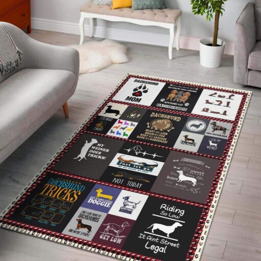 Dachshund Collection Limited Edition Rug