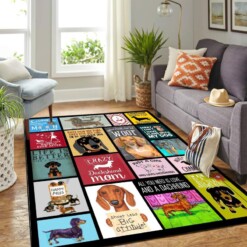 Dachshund Copy Mk Carpet Area Rug