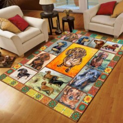 Dachshund Dog Limited Edition Rug