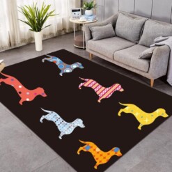 Dachshund Dog Living Room Limited Edition Rug