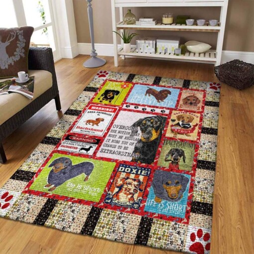 Dachshund Limited Edition Rug