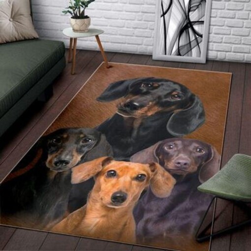 Dachshund Rectangle Limited Edition Rug