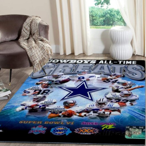 Dallas Cowboys Area Limited Edition Rug