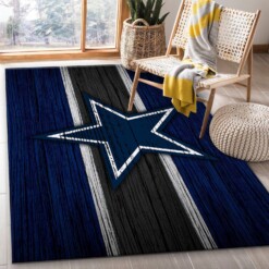 Dallas Cowboys Rug  Custom Size And Printing