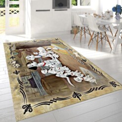 Dalmatians Rug  Custom Size And Printing