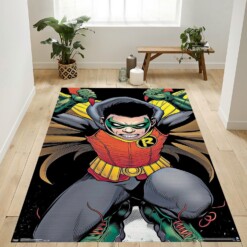 Damian Wayne Rug  Custom Size And Printing