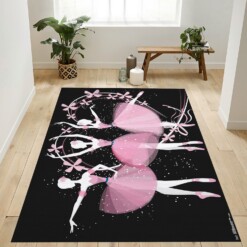 Dancing Ballerinas Rug  Custom Size And Printing