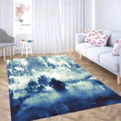 Dark Rain Blade Runner Carpet Rug