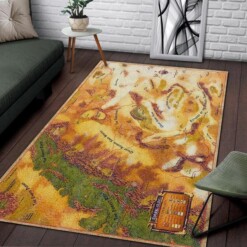 Dark Sun D D Map Area Rug