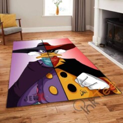 Darkwing Duck Disney Movie For Living Room Bedroom Lover Cozy Gift Lovers Rug