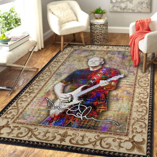 David Gilmour Rock Limited Edition Rug