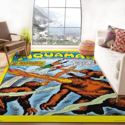 Dc Comics Aquaman Rug  Custom Size And Printing