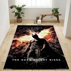 Dc Comics Movie The Dark Knight Rises Rug  Custom Size And Printing