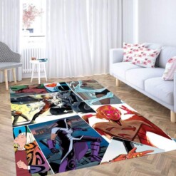 Dc Comics Style Carpet Rug