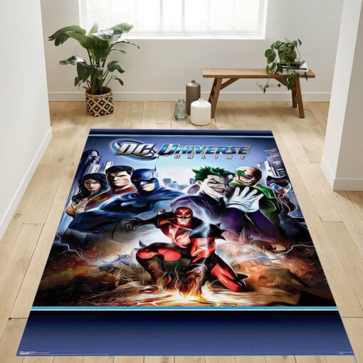 Dc Universe Online Rug  Custom Size And Printing