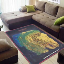 Dd1013 Dungeons  Dragons Ravenloft Domains Of The Dread Map Limited Edition Rug