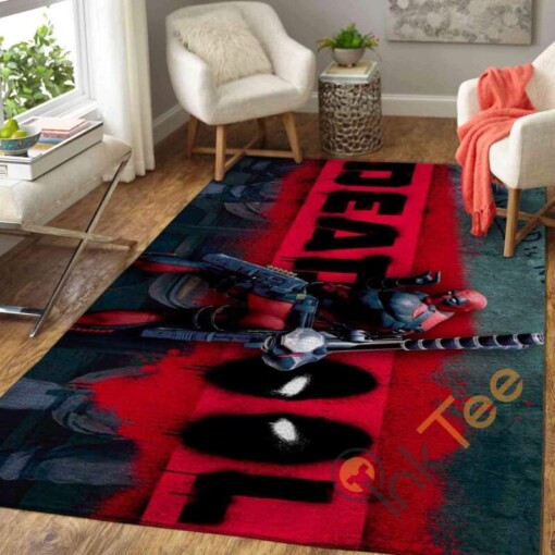 Deadpool Area Rug