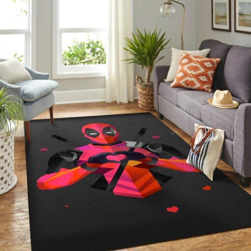 Deadpool Carpet Floor Area Rug