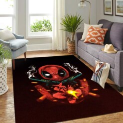 Deadpool Gun Carpet Rug