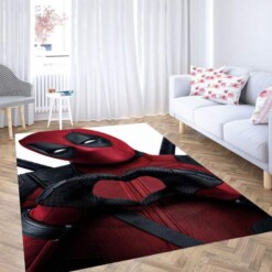 Deadpool Love Wallpaper Carpet Rug