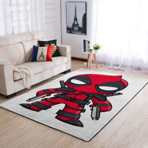 Deadpool Marvel Superheros Area Limited Edition Rug