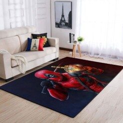 Deadpool Marvel Superheros Area Limited Edition Rug