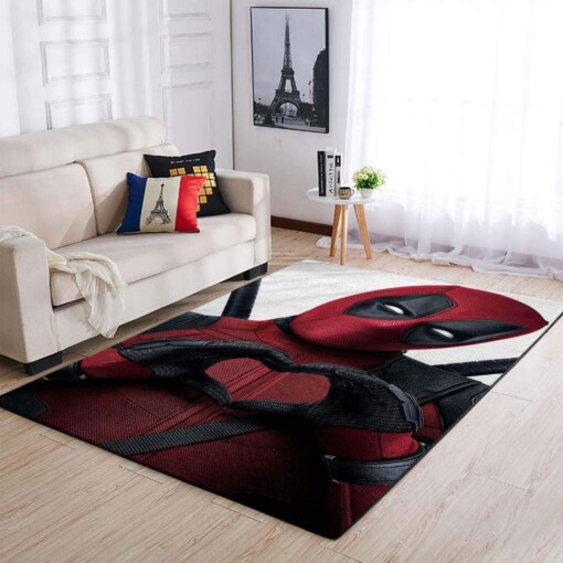 Deadpool Marvel Superheros Area Limited Edition Rug