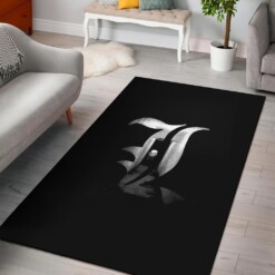 Death Note Logo Area Rug