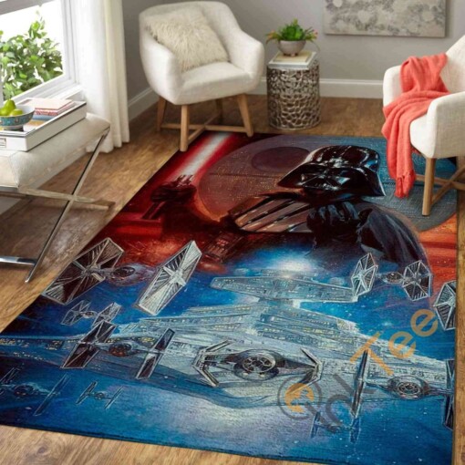 Death Star Darth Vader Area Rug