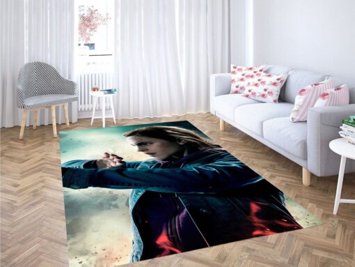 Deathly Hallow Hermione Living Room Modern Carpet Rug