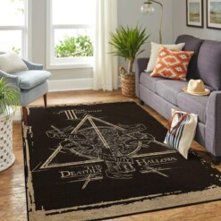 Deathly Hallows Area Rug