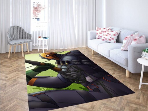 Deathstroke Dc Carpet Rug