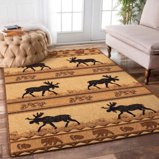 Deer And Bear Limited Edition Rug