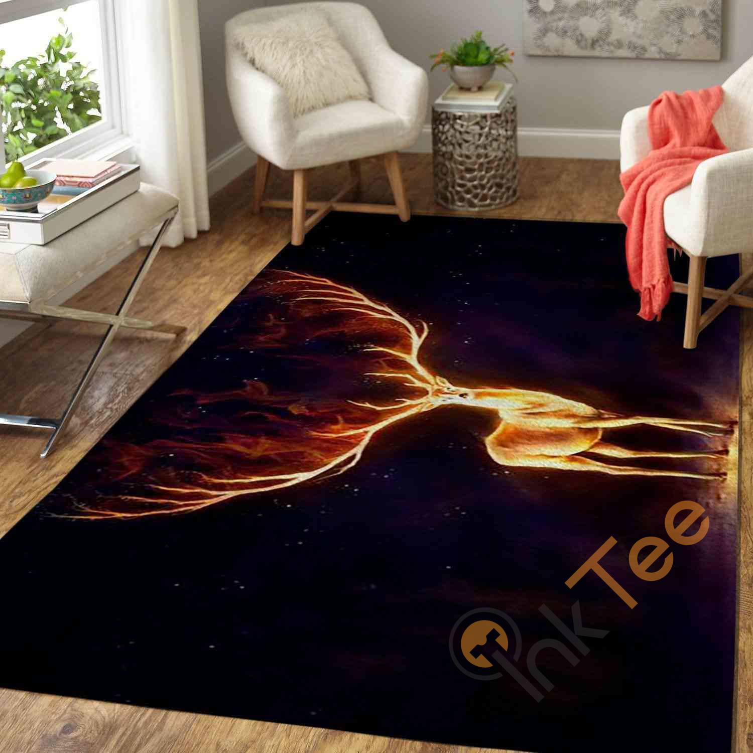 Deer Area Rug