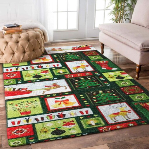 Deer Bell Christmas Limited Edition Rug