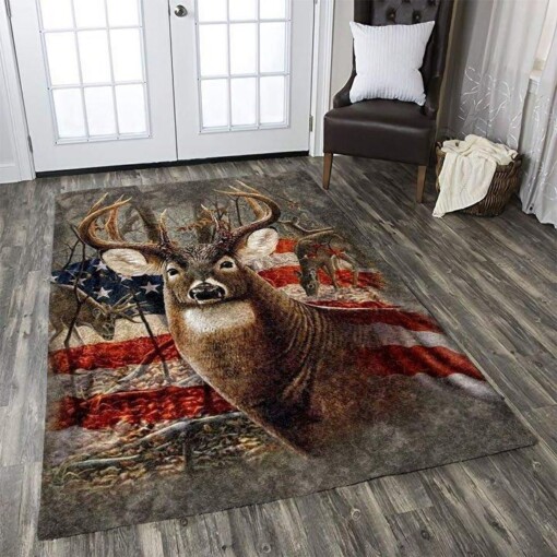 Deer Hunting Area Limited Edition Rug