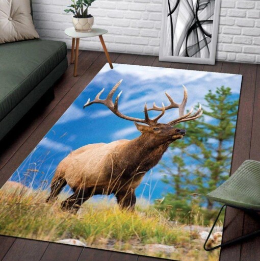 Deer Hunting Limited Edition Rug