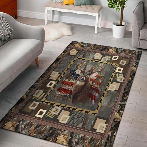 Deer Hunting Limited Edition Rug