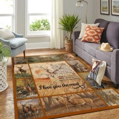 Deer Hunting Quilt Mk Carpet Area Rug