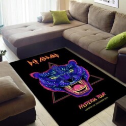 Def Leppard Hysteria Tour Area Rug