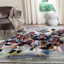 Denver Broncos Team Area Rug