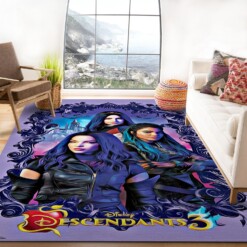 Descendants 3 Rug  Custom Size And Printing