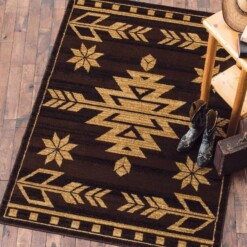 Desert Arrow Brown Limited Edition Rug