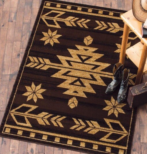 Desert Arrow Brown Limited Edition Rug