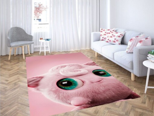 Detective Pikachu Living Room Modern Carpet Rug
